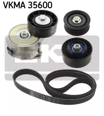 Комплект поликлинового ремня SKF VKMA 35600